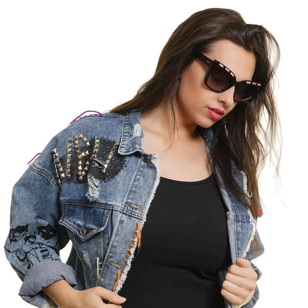 Okulary przeciwsłoneczne damskie Emilio Pucci EP0101 52B 59 Brązowe