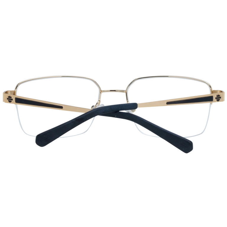 Okulary oprawki Męskie Harley-Davidson HD0882 032 56 Złote