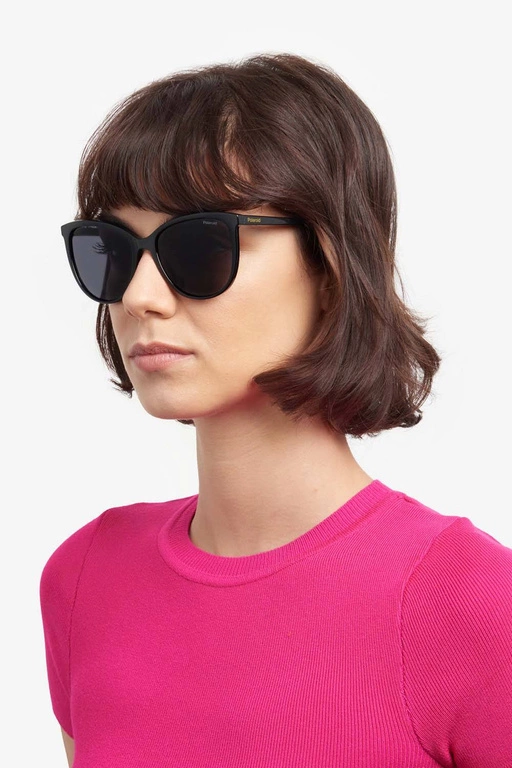 Okulary przeciwsłoneczne damskie Polaroid PLD 4138/S 80755M9 Czarne