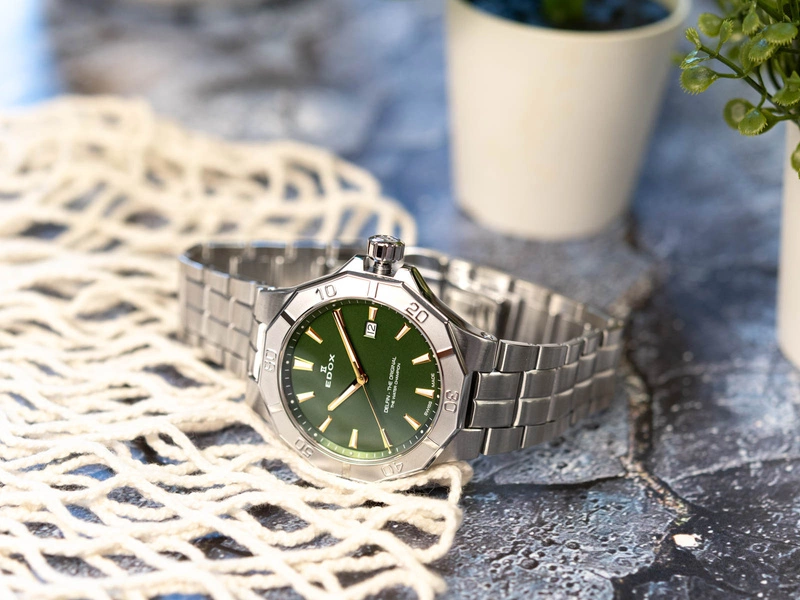 Zegarek męski EDOX 53021 3M VID  Delfin The Original Date 