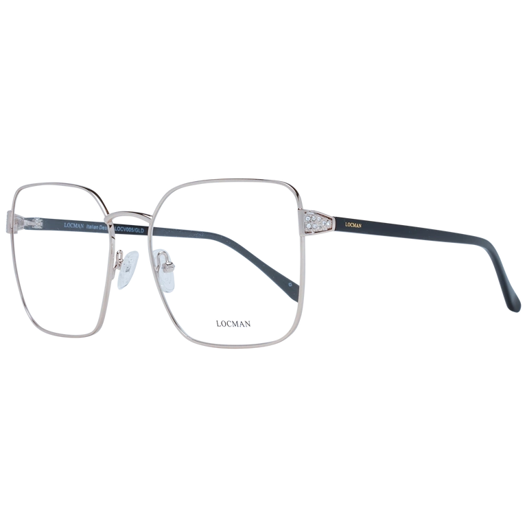 Okulary oprawki Damskie Locman LOCV005 Złote