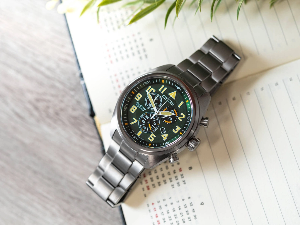 Zegarek męski Citizen AT2480-81X Military Eco-Drive