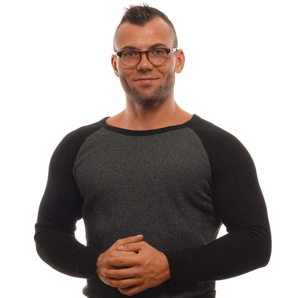 Okulary oprawki Męskie Zegna Couture ZC5008 49 064 Brązowe