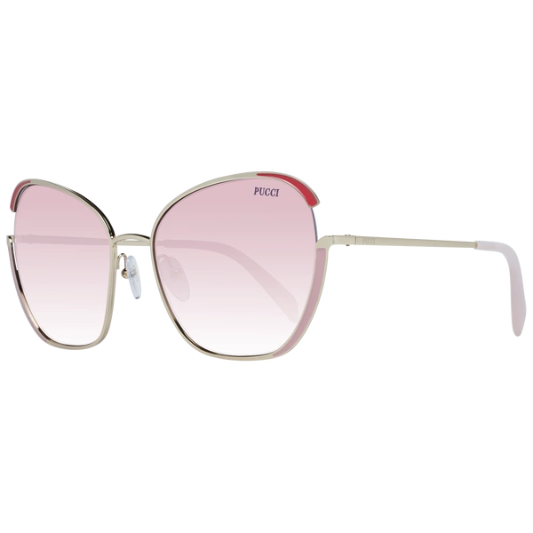 Okulary przeciwsłoneczne Damskie Emilio Pucci EP0131 32T 58 Złote