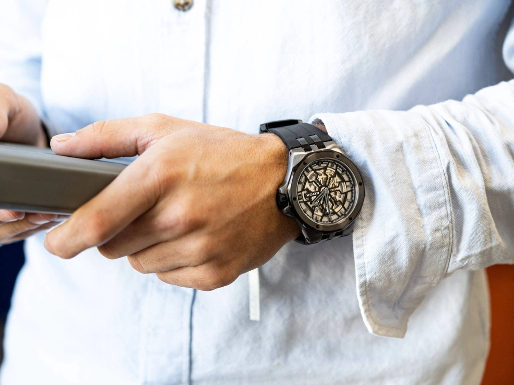 Zegarek męski EDOX 85303 357GN NGN Delfin Mecano