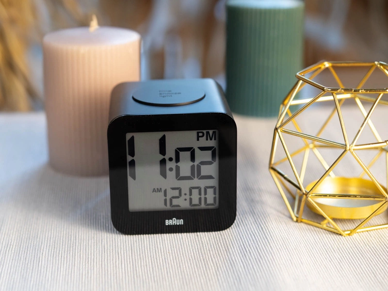 Budzik Braun BC25BP-DCF Radio Controlled Mówiący Drzemka