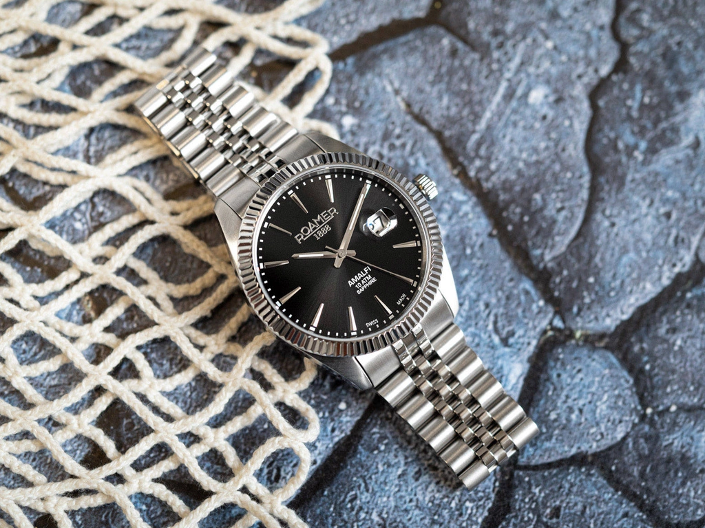 Zegarek męski ROAMER 852833 41 55 20 Amalfi Gents