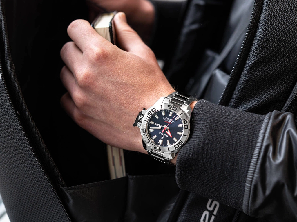 Zegarek męski FESTINA F20665/1 The Originals Diver Sapphire