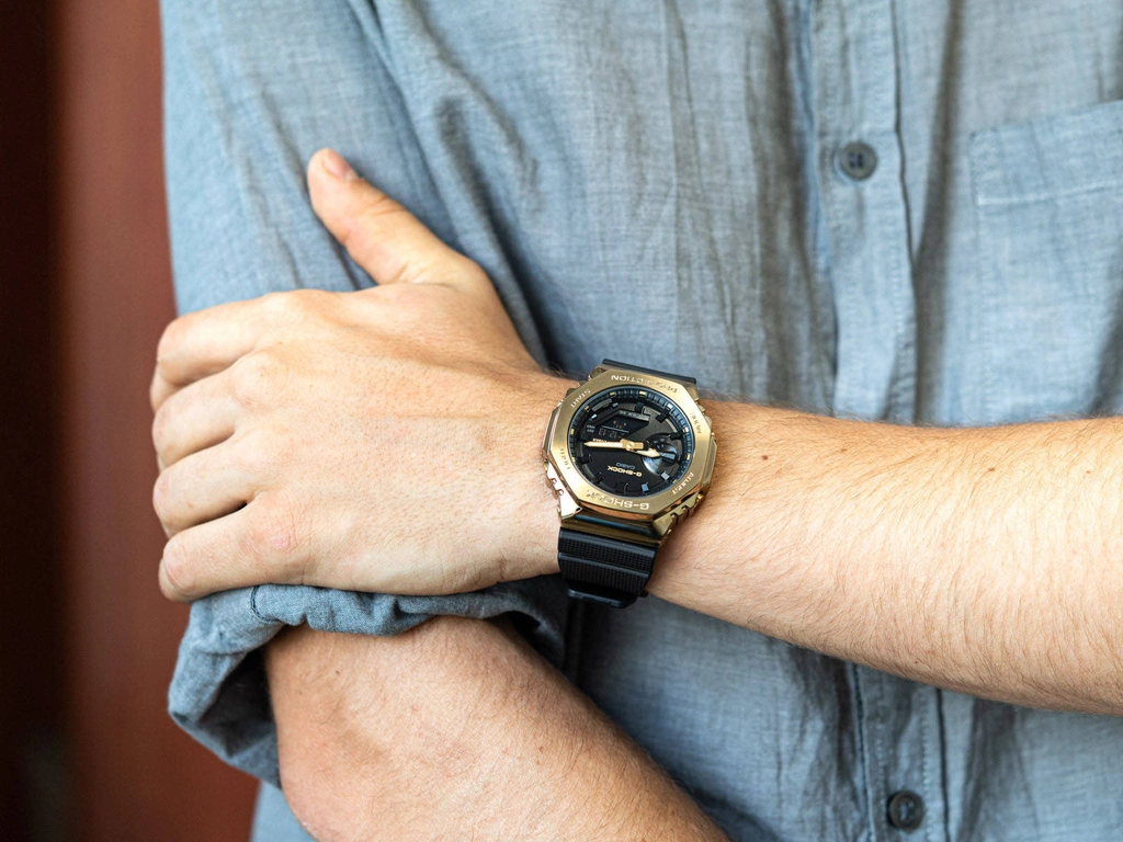 Zegarek męski CASIO G-SHOCK GM-2100G-1A9ER