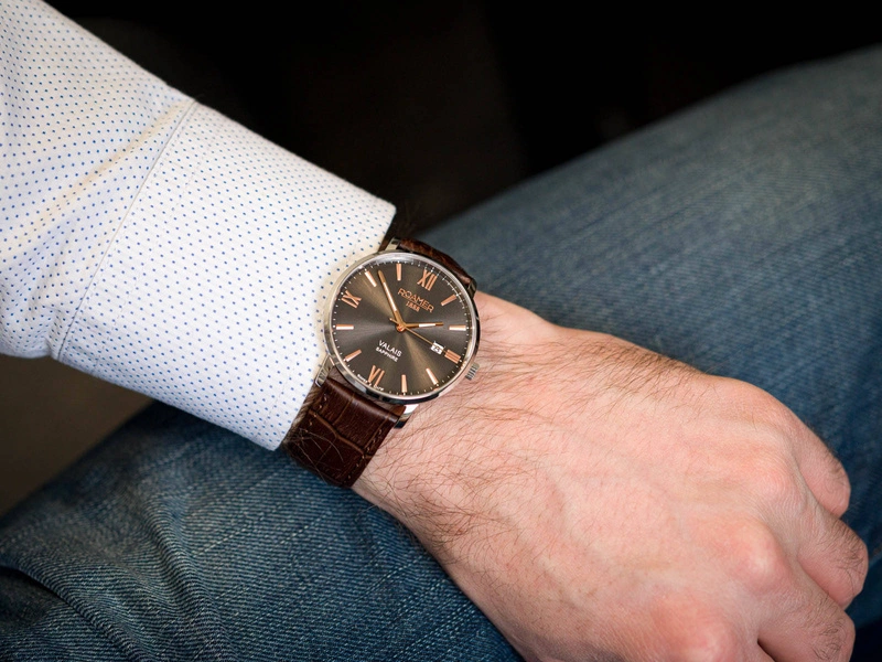 Zegarek męski ROAMER 958833 41 53 05 Valais 