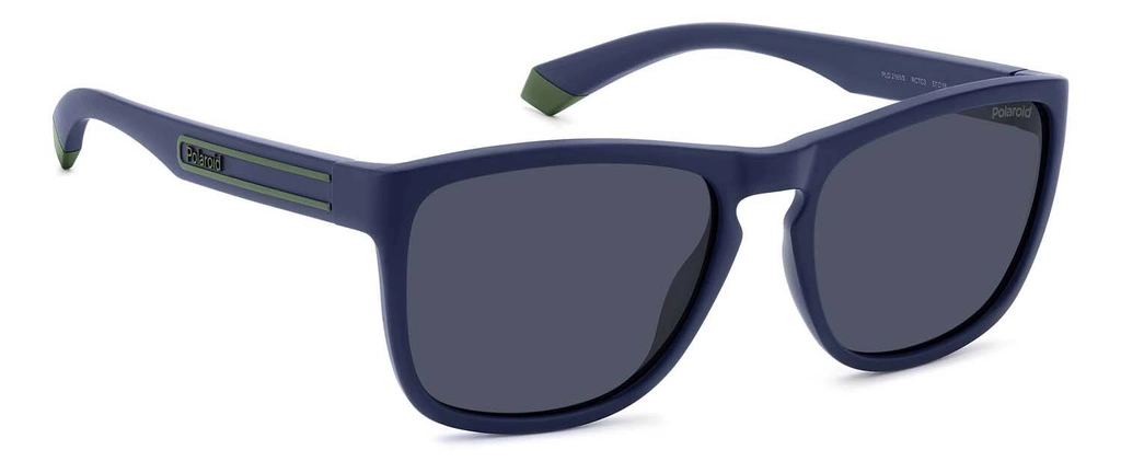 Okulary przeciwsłoneczne Unisex Polaroid PLD 2161/S RCT57C3 Niebieskie