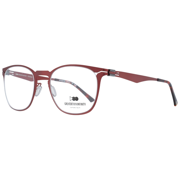 Okulary oprawki Greater Than Infinity GT026 V03 50 Czerwone