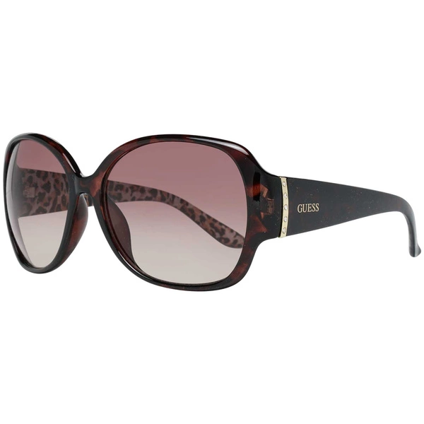 Okulary przeciwsłoneczne damskie Guess GF0284 52F 60 Brązowe