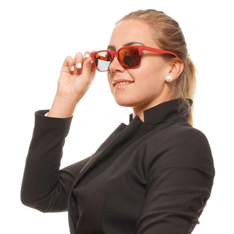 Okulary przeciwsłoneczne Polaroid PLD 6044/F/S C9A 55 Czerwone