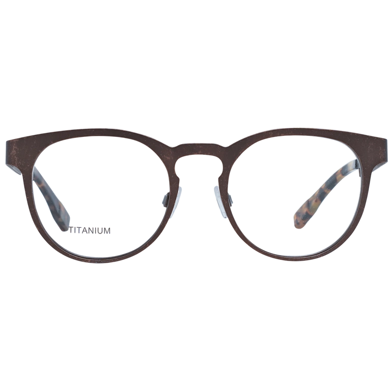Okulary oprawki Męskie Zegna Couture ZC5003 48 038 Brązowe