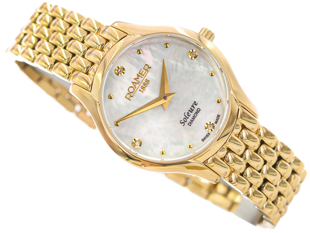 Zegarek damski ROAMER Soleure Diamond 547857 48 25 50