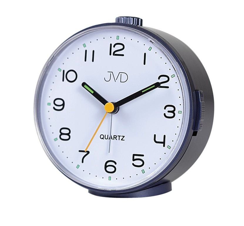 Budzik JVD SRP1050.1 CICHY MECHANIZM PODŚWIETLENIE NEOBRITE