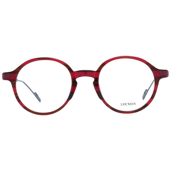 Okulary oprawki Unisex Locman LOCV002 Czerwone