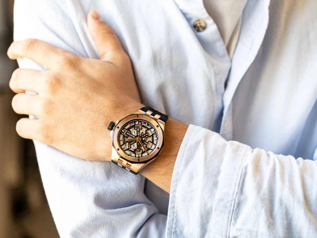 Zegarek męski EDOX 85303 357RN NRN Delfin Mecano