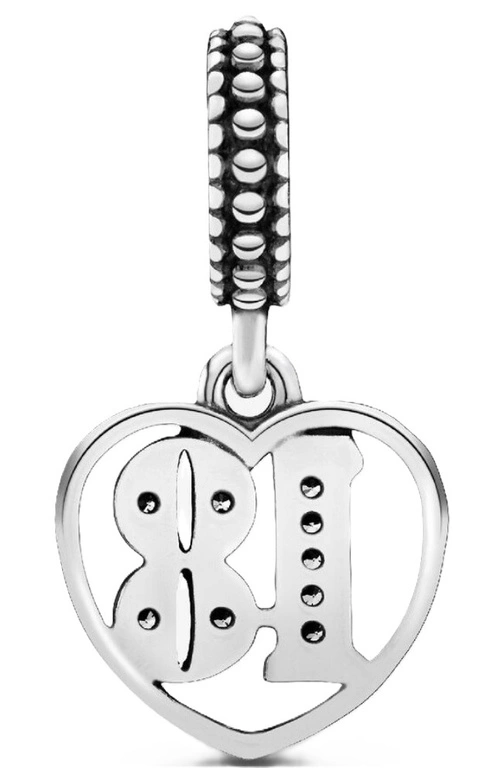 Charms Pandora 797262CZ Zawieszka na 18. urodziny