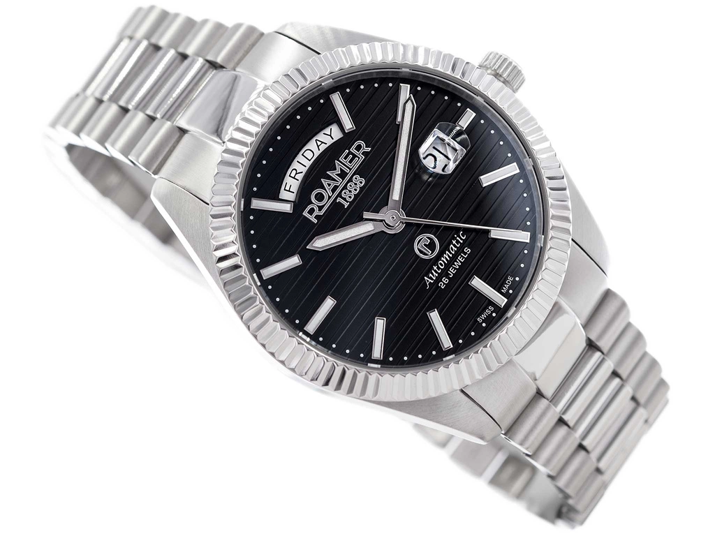 Zegarek męski ROAMER 981666 41 85 50 Primeline Daydate II