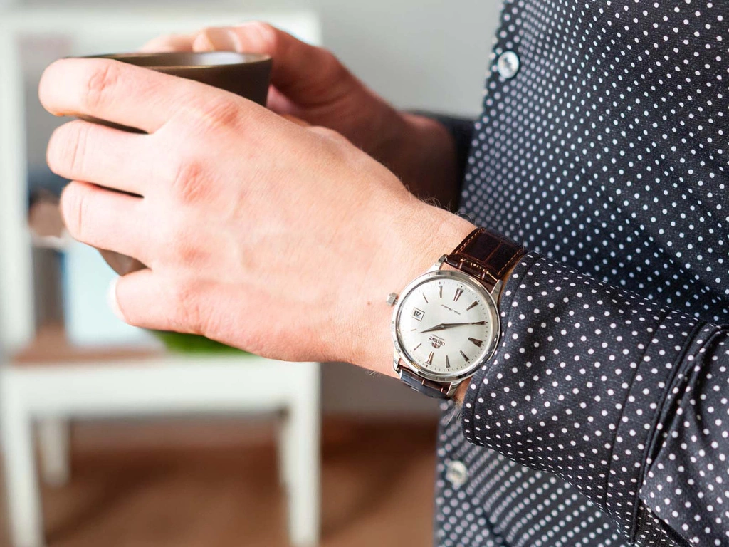 Zegarek męski ORIENT TAC00005W0 Bambino Automatic