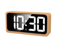 Budzik JVD SB3210.1 TERMOMETR PODŚWIETLENIE ZASILACZ