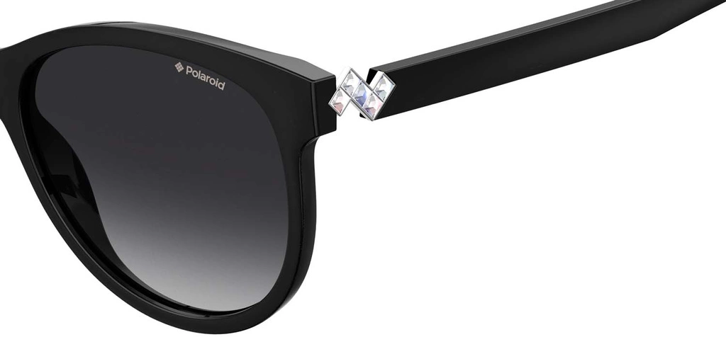 Okulary przeciwsłoneczne damskie Polaroid PLD 4079/S/X 80757WJ Czarne