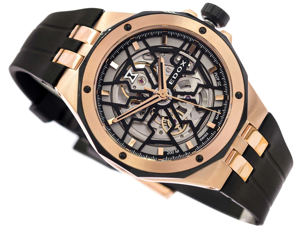 Zegarek męski EDOX 85303 357RN NRN Delfin Mecano