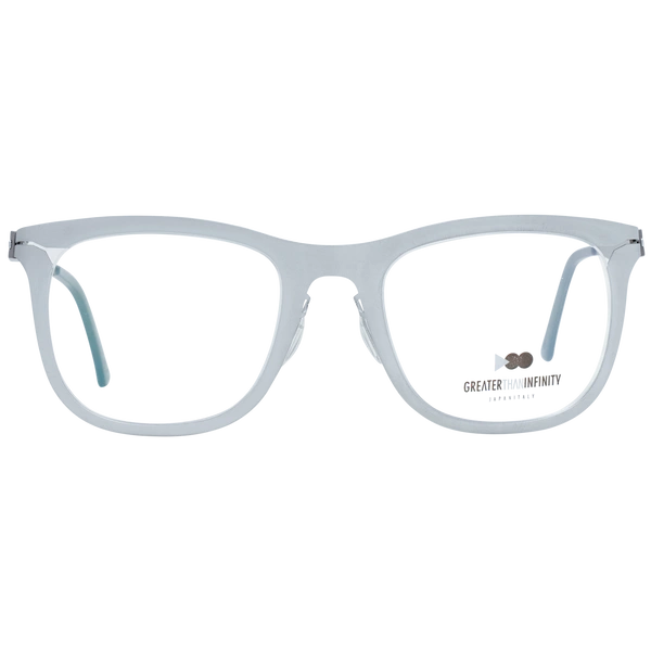 Okulary oprawki Męskie Greater Than Infinity GT002 V05 50 Srebrne