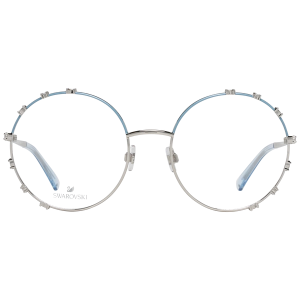 Okulary oprawki damskie Swarovski SK5380 16A 57 Srebrne