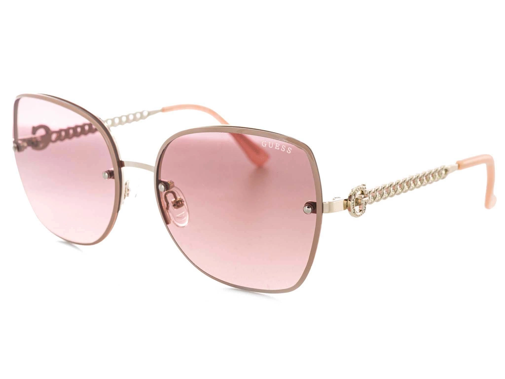 Okulary przeciwsłoneczne Damskie Guess GF6119-6132T Złote