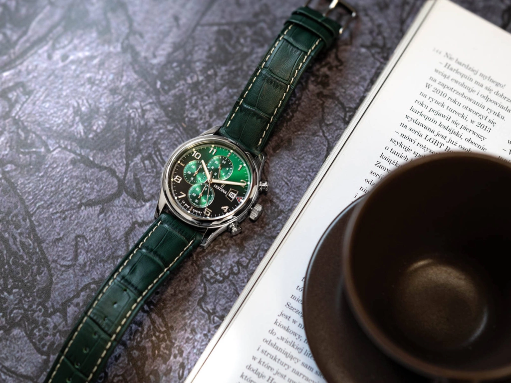 Zegarek męski FESTINA F20375/8 Timeless Chronograph