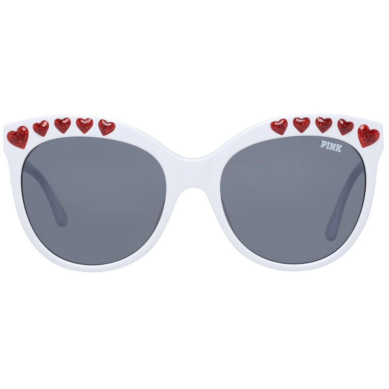 Okulary przeciwsłoneczne damskie Victoria's Secret PK0009 25A 57 Biały