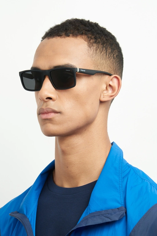 Okulary przeciwsłoneczne męskie Polaroid PLD 2134/S 08A56M9 Czarne