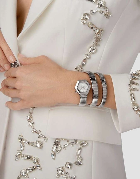 Zegarek damski PHILIPP PLEIN PWZAA0123 Snake Hexagon