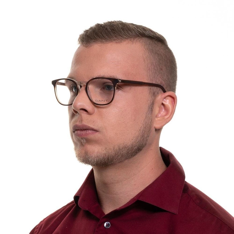 Okulary oprawki męskie Gant GA3164 Brązowe