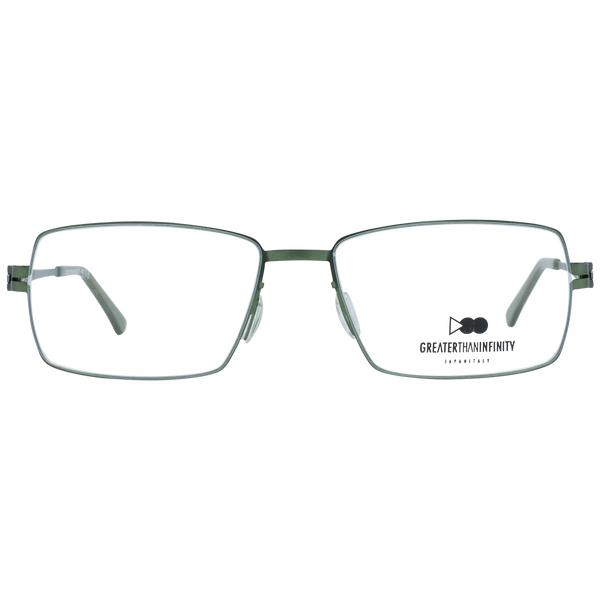 Okulary oprawki Męskie Greater Than Infinity GT016 V04 54 Zielone