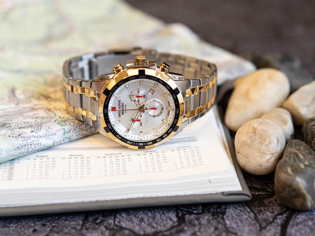 Zegarek męski SWISS ALPINE MILITARY SAM7043.9142 Star Fighter Chrono