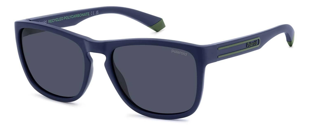 Okulary przeciwsłoneczne Unisex Polaroid PLD 2161/S RCT57C3 Niebieskie