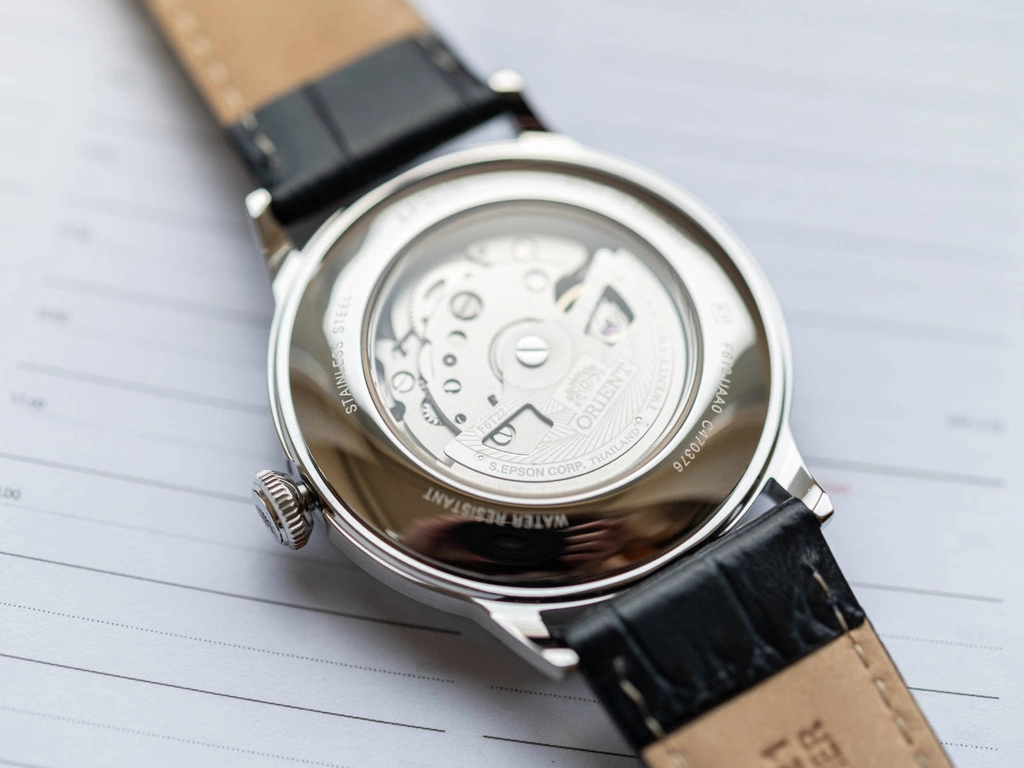 Zegarek męski ORIENT RA-AG0005L30B Bambino Open Heart Automatic