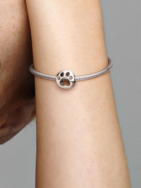 Charms Pandora 798869C00 Ażurowy odcisk łapy