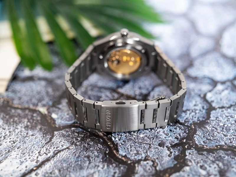 Zegarek męski Citizen NJ0180-80M Zenshin Mechanical Super Titanium