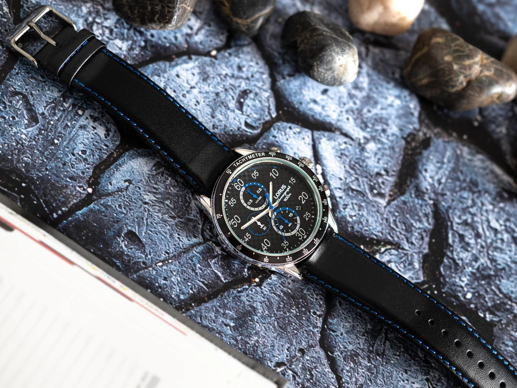 Zegarek męski LORUS RM341EX9 Gent Sport Chronograph