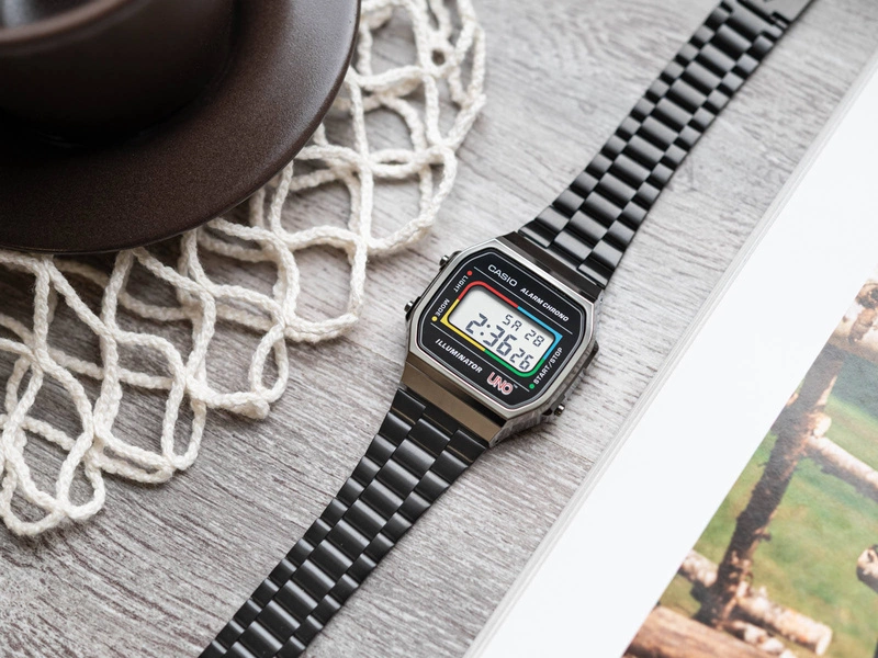 Zegarek CASIO A168WEUC-1AER Uno Collaboration