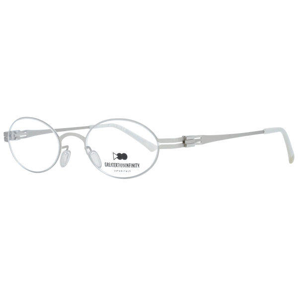 Okulary oprawki Męskie Greater Than Infinity GT015 V01 46 Srebrne