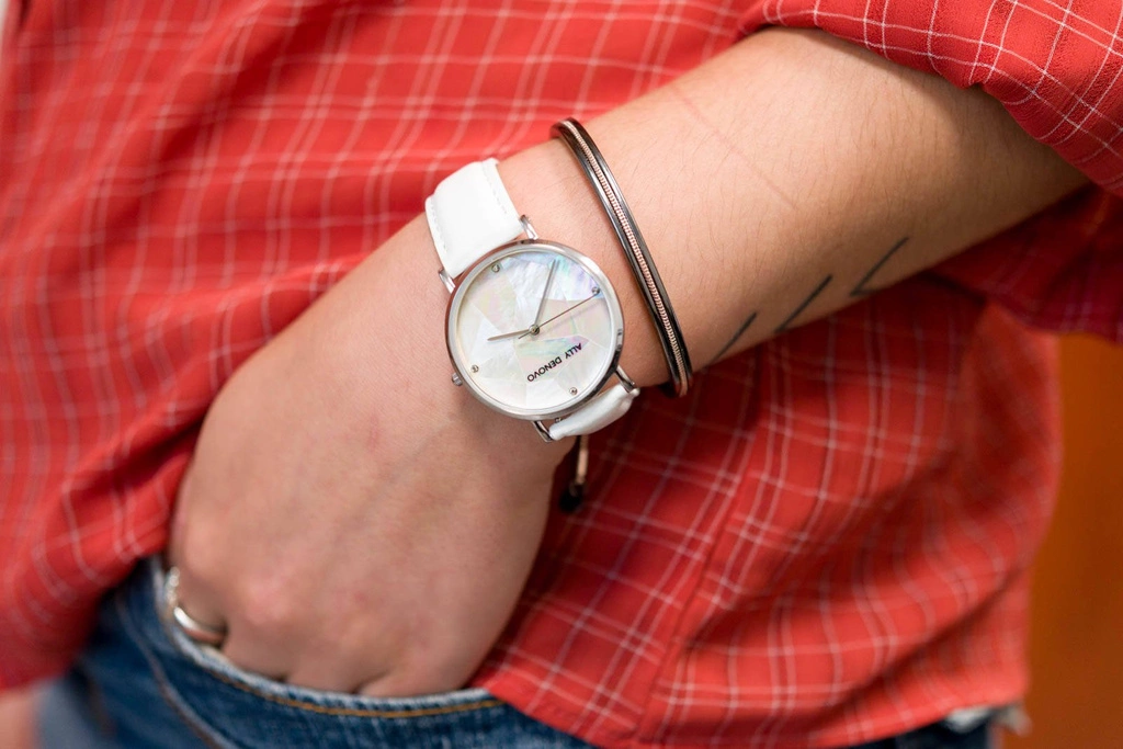 Zegarek damski ALLY DENOVO AF5003.6 GAIA PEARL