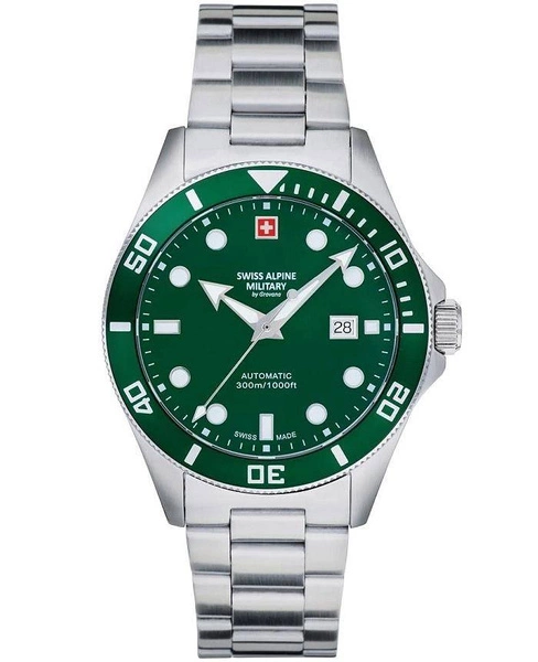 Zegarek męski SWISS ALPINE MILITARY Automatic Diver SAM7095.2134 Alpine by Grovana