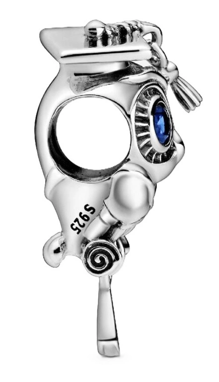 Charms Pandora 798907C01 Mądra sowa absolwenta