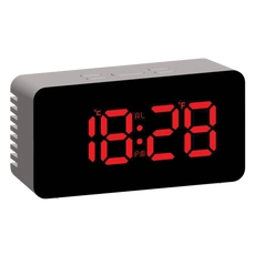 Budzik JVD SB3658.7 Termometr, Drzemka, Alarm